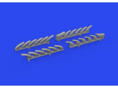 Do 335A exhaust stacks PRINT 1/48 TAMIYA 