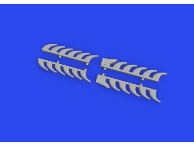 Do 335A exhaust stacks PRINT 1/48 TAMIYA 