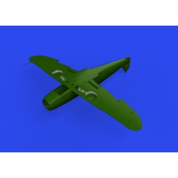Bf 109F wheel bays angular PRINT 1/48 EDUARD 