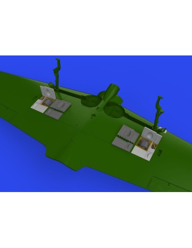 A6M3 gun bays short barrel PRINT 1/48 EDUARD 