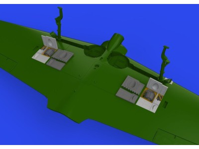 A6M3 gun bays short barrel PRINT 1/48 EDUARD 
