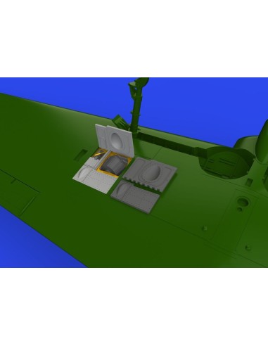 A6M3 gun bays short barrel PRINT 1/48 EDUARD 