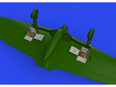 A6M3 gun bays long barrel PRINT 1/48 EDUARD 