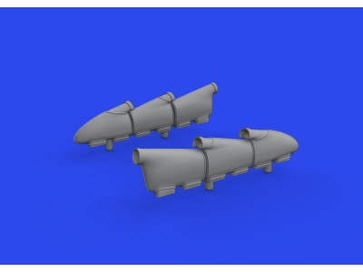 Hurricane Mk.I exhaust stacks PRINT 1/48 HOBBY BOSS 