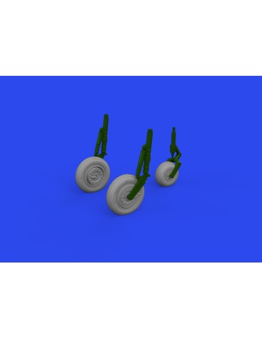 MiG-17 wheels 1/48 AMMO 
