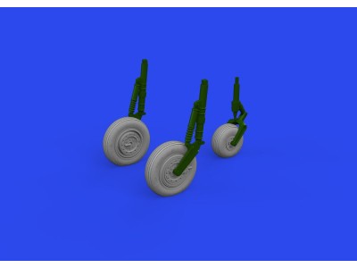 MiG-17 wheels 1/48 AMMO 