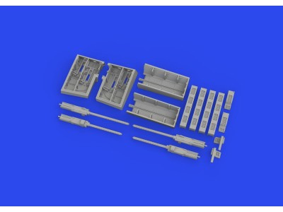 FM-2 gun bays PRINT 1/48 EDUARD 
