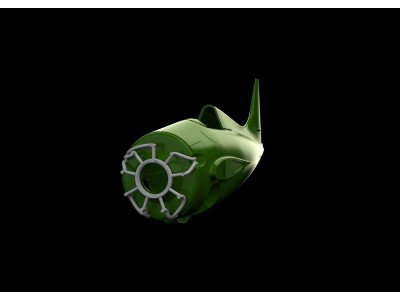 FM-2 exhausts PRINT 1/48 EDUARD 