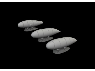 Bf 109K external fuel tanks 1/48 