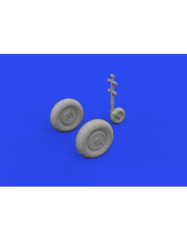 Bf 109K-4 wheels 1/48 EDUARD 