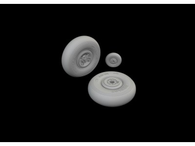 Hurricane Mk.II wheels 1/48 ARMA HOBBY 