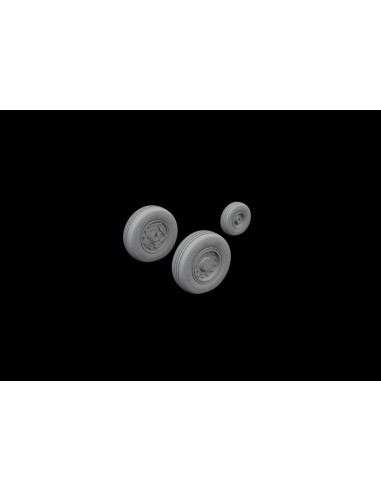 A-10C wheels 1/48 ACADEMY 