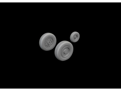 A-10C wheels 1/48 ACADEMY 