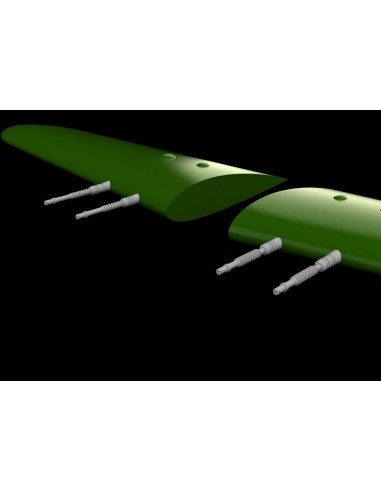Hurricane Mk.IIc gun barrels PRINT 1/48 ARMA HOBBY 