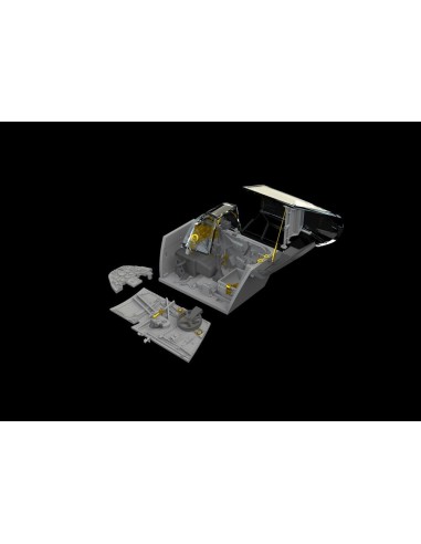 Bf 109G-10 cockpit PRINT 1/48 EDUARD 