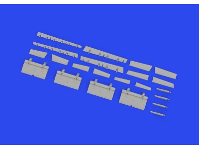 Su-25 flaps and slats PRINT 1/48 ZVEZDA 