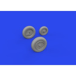 J-35 Draken wheels Type 1 1/48 HASEGAWA 