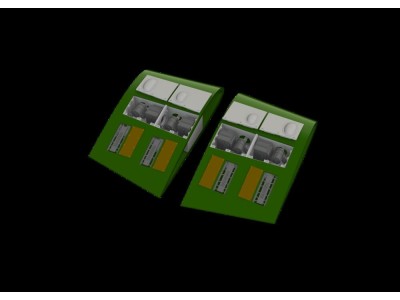 Hurricane Mk.II gun bays PRINT 1/48 