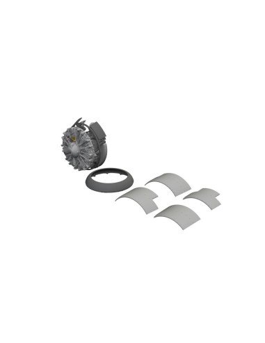 FM-2 engine PRINT 1/48 