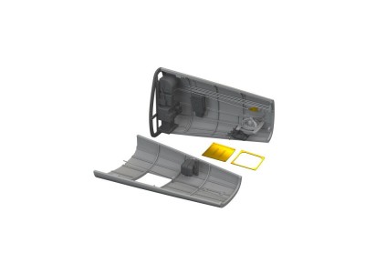Bf 109K-4 radio compartment PRINT 1/48 