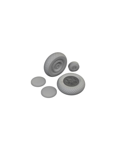 P-47D wheels cross tread 1/48 