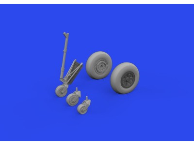 TBF/TBM wheels w/smooth tire 1/48 ACADEMY 