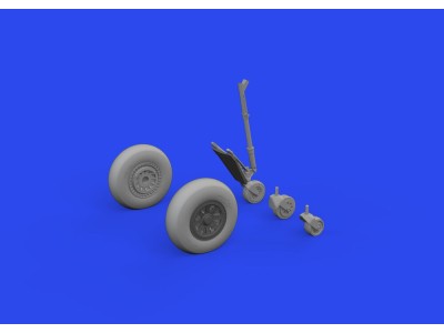TBF/TBM wheels w/smooth tire 1/48 ACADEMY 