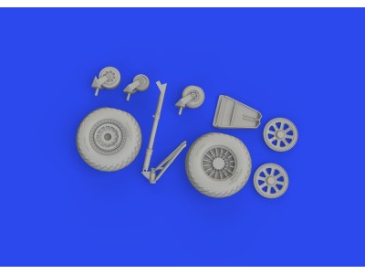 TBF/TBM wheels w/pattern 1/48 ACADEMY 