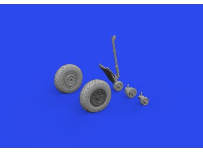 TBF/TBM wheels w/pattern 1/48 ACADEMY 