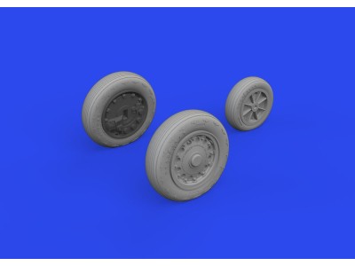J-35 Draken wheels Type 2 1/48 HASEGAWA 