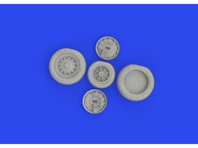 J-35 Draken wheels Type 2 1/48 HASEGAWA 