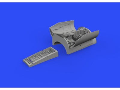 F-16C wheel bays early PRINT 1/48 KINETIC 