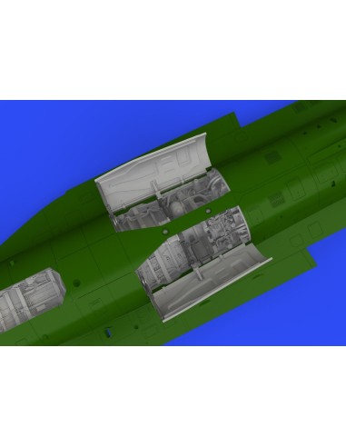 F-16C wheel bays early PRINT 1/48 KINETIC 