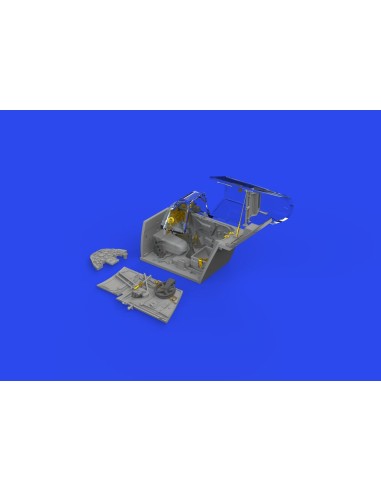 Bf 109G-10 WNF cockpit PRINT 1/48 EDUARD 