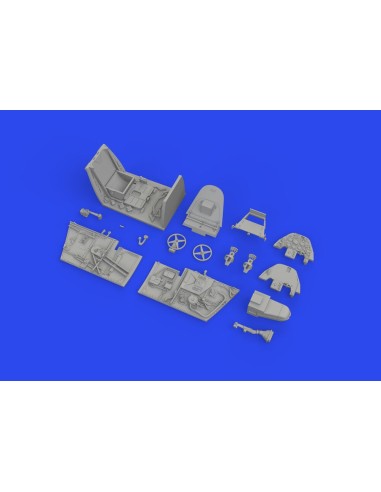 Bf 109G-10 WNF cockpit PRINT 1/48 EDUARD 