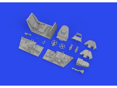 Bf 109G-10 WNF cockpit PRINT 1/48 EDUARD 