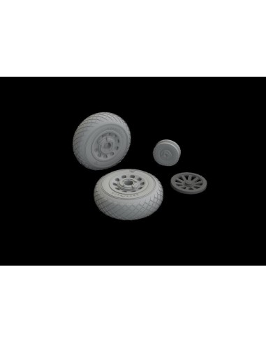 P-51B/C wheels diamond tread  EDUARD 