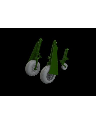 P-51B/C wheels block tread 2  EDUARD 