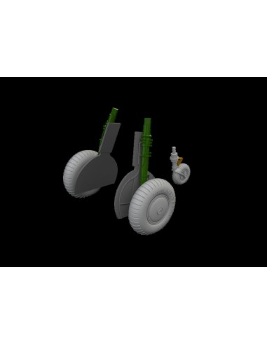 Bf 108 wheels  EDUARD 