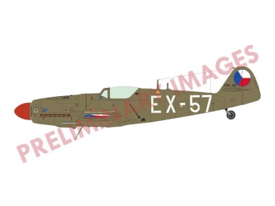 Avia S-199 bubble canopy 1/72 