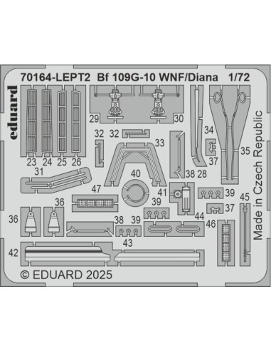 Bf 109G-10 WNF/Diana  EDUARD-PROFIPACK 