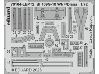 Bf 109G-10 WNF/Diana  EDUARD-PROFIPACK 