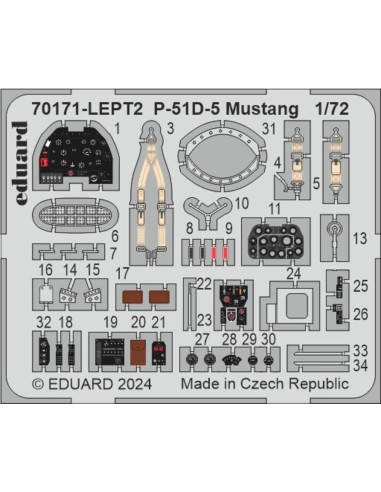 P-51D-5 Mustang  EDUARD-PROFIPACK 