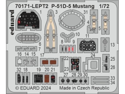 P-51D-5 Mustang  EDUARD-PROFIPACK 