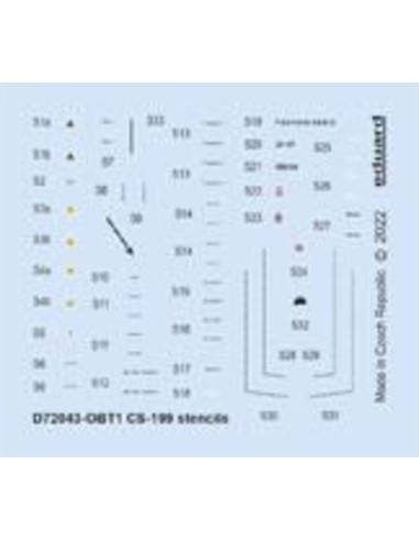 CS-199 stencils 1/72 