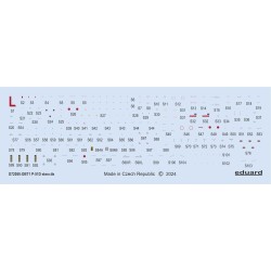 P-51D stencils 