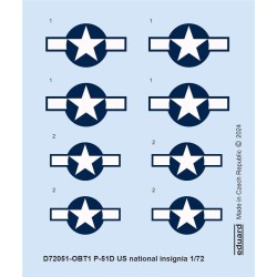 P-51D US national insignia 