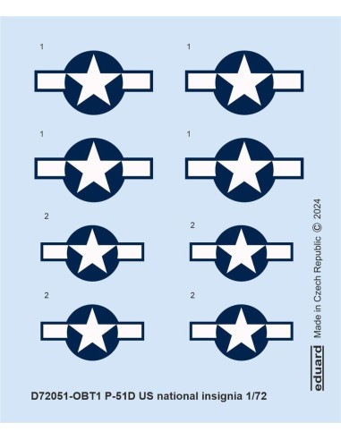 P-51D US national insignia 