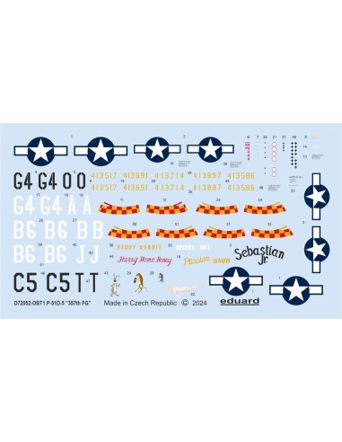 P-51D-5 357th FG  EDUARD 
