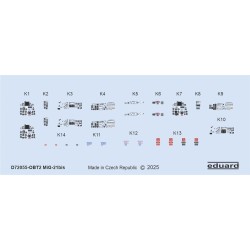 MiG-21bis stencils  EDUARD 